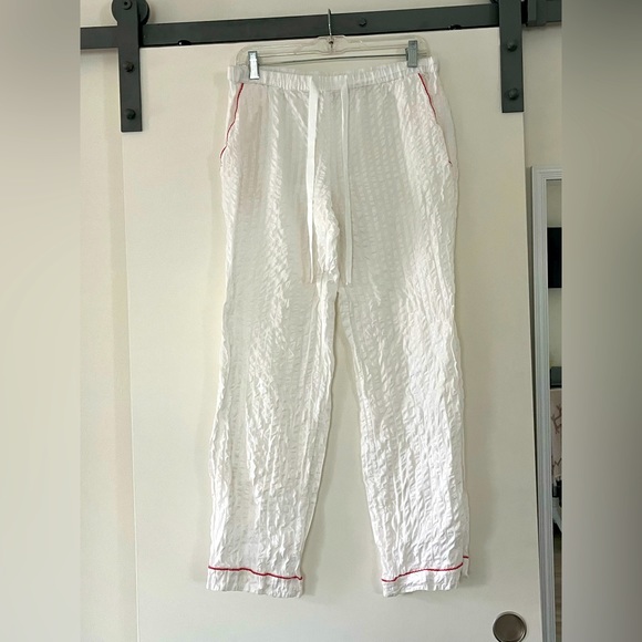 Lane Intimates & Sleepwear Lane White Cotton Pajama